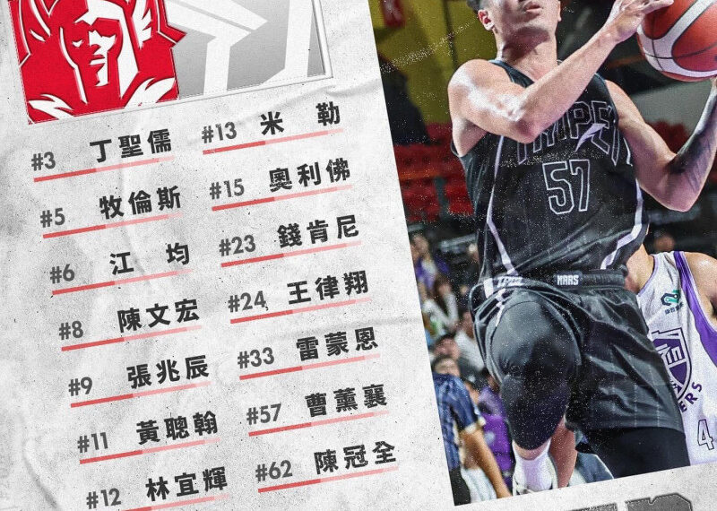 台灣新聞通訊社-TPBL》夢想家力拚開季2連勝 戰神狀元雷蒙恩迎生涯首秀