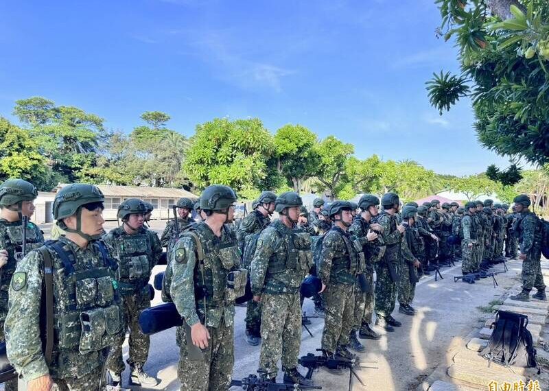 台灣新聞通訊社-當主戰部隊的後盾 新制教召後備部隊首度參與「長泰操演」