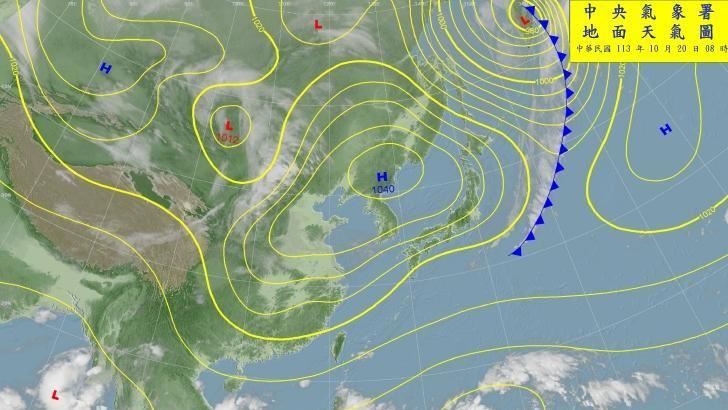 台灣新聞通訊社-東北季風雨連轟7天「2地下到發紅」　秋颱最快今形成挑戰中颱