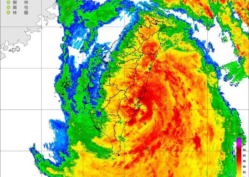 台灣新聞通訊社-示警「4區域」此刻風雨最強！粉專示警：風力仍不可小覷