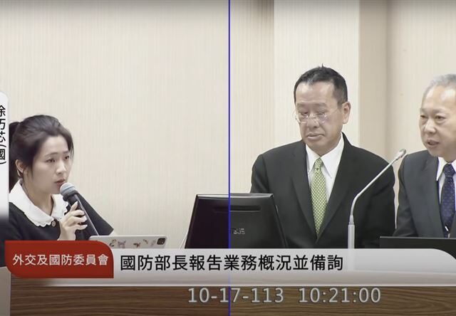 台灣新聞通訊社-班門弄斧？質詢被中科院長電爆　徐巧芯喊雞同鴨講：雙方有誤解