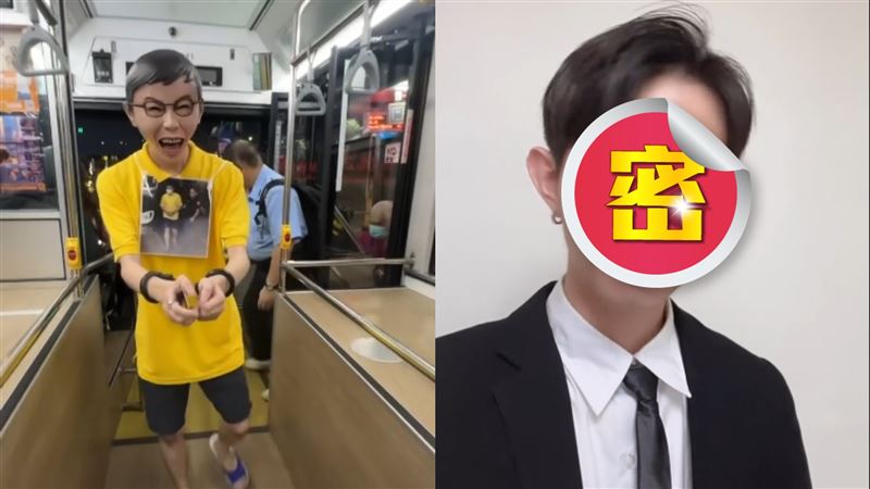 台灣新聞通訊社-「柯文哲」出來了？萬聖趴上銬搭公車片曝　網見「真面目」讚：本人超帥