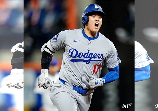 台灣新聞通訊社-MLB／終於突破米納亞沒被狂K　大谷翔平敲安領軍！道奇逆轉超前