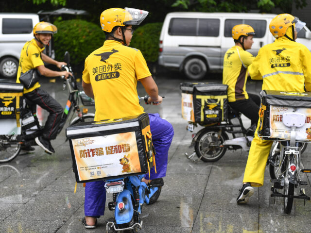 台灣新聞通訊社-開放空投服務？陸外賣平台美團推無人機搶客 港人下單至深圳取貨