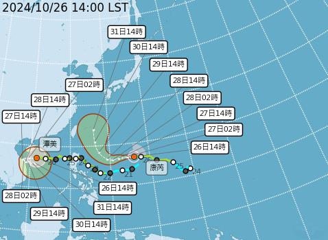 台灣新聞通訊社-潭美颱風影響 長榮航空明天桃園往返峴港2航班取消