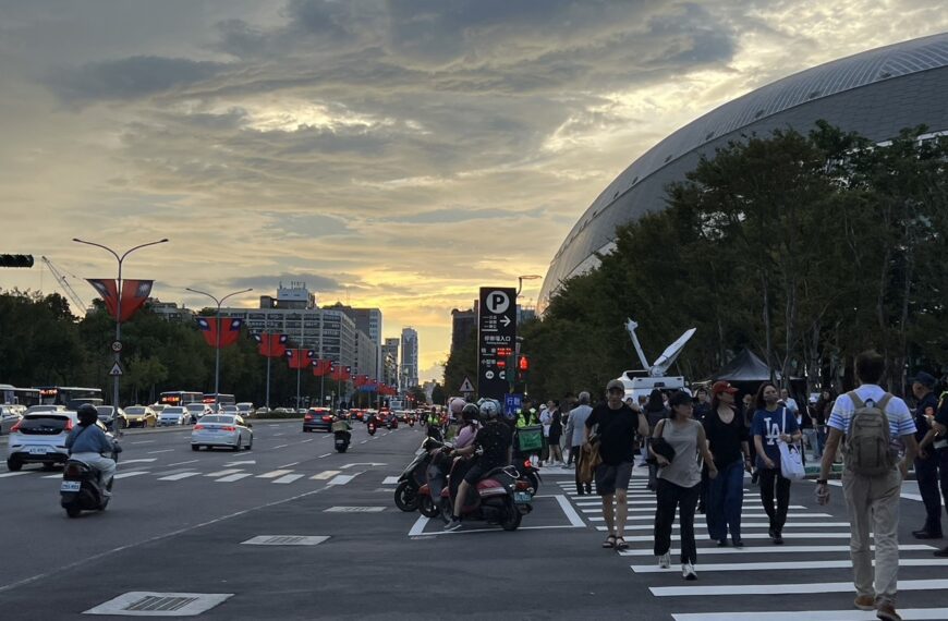 台灣新聞通訊社-監委視察大巨蛋 提醒北市府強化設施安全周邊交通