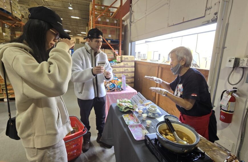 台灣新聞通訊社-溫哥華國華超市辦OTOP台灣美食節 15位手作職人獻藝