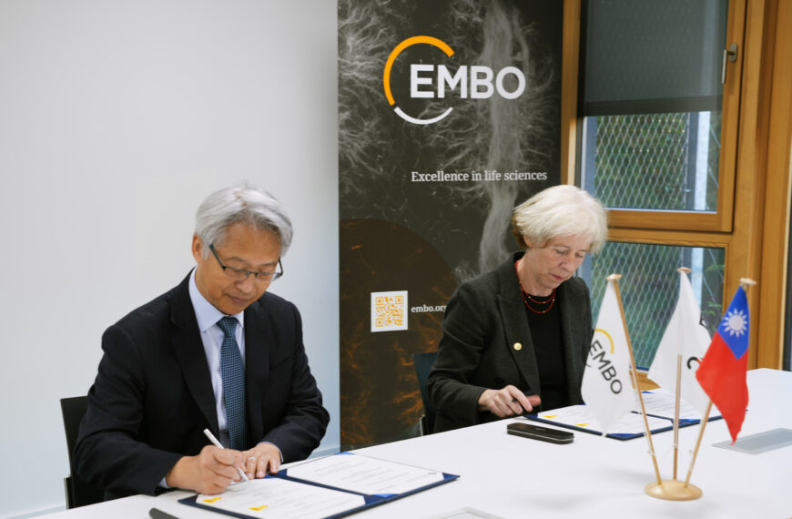 台灣新聞通訊社-繼新加坡、印度之後 台灣正式與 EMBO 簽《準會員協定》