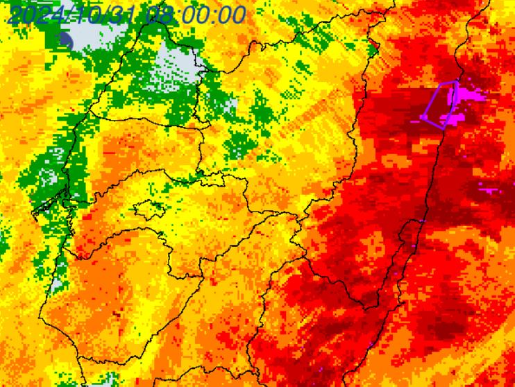 台灣新聞通訊社-國家級警報響 花蓮壽豐、吉安大雷雨 慎防強風豪雨