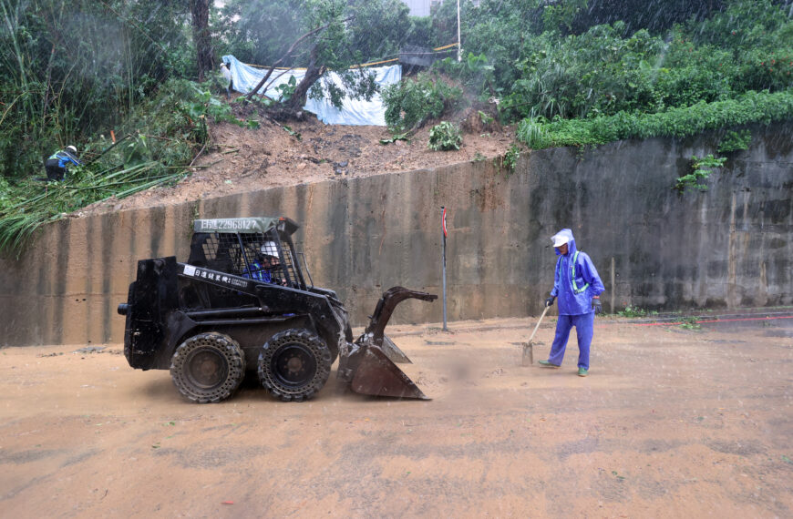 台灣新聞通訊社-山陀兒消散、金山瑞芳卻豪雨成災 鄭明典指1原因釀暴雨