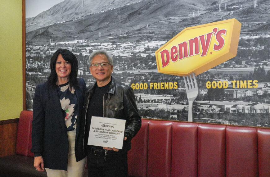 台灣新聞通訊社-Nvidia出生地Denny’s餐廳要關150家分店 股價崩跌逾17%