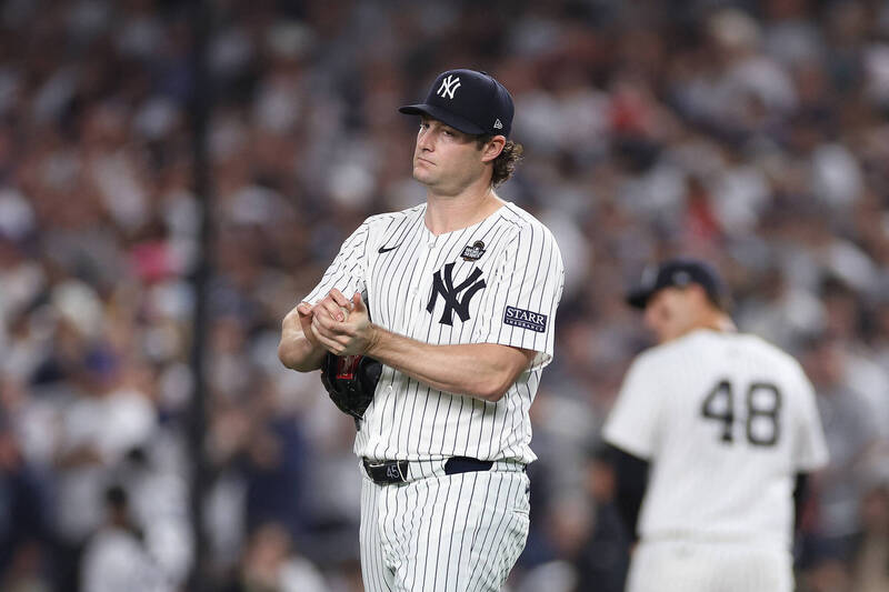 台灣新聞通訊社-MLB》塞揚王牌柯爾跳脫46億合約後 仍將續留洋基討論延長合約