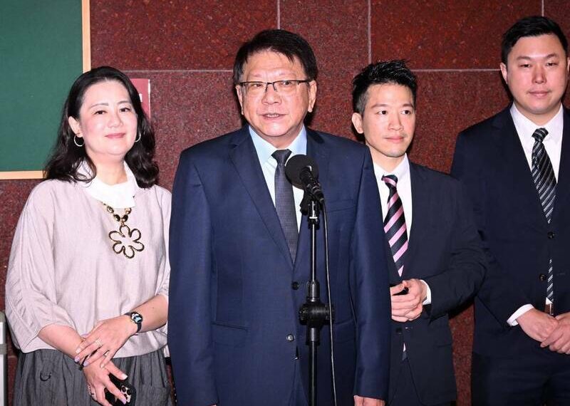 台灣新聞通訊社-台灣金聯董座爭議潘孟安承認推薦呂政璋 否認賴清德震怒要呂走人