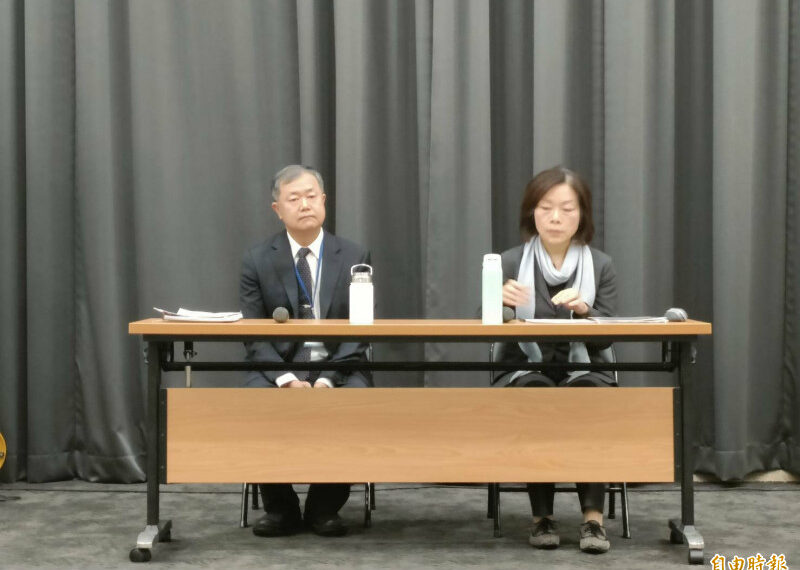 台灣新聞通訊社-謝宜容遭質疑「有靠山」僅「調職」何佩珊：考績會最重可予停職