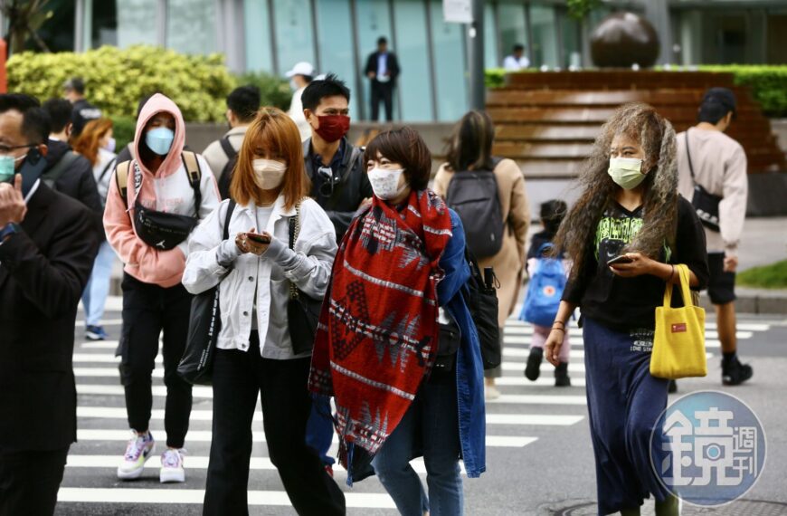 台灣新聞通訊社-首波大陸冷氣團來襲　氣象署曬圖表秒懂一週天氣變化