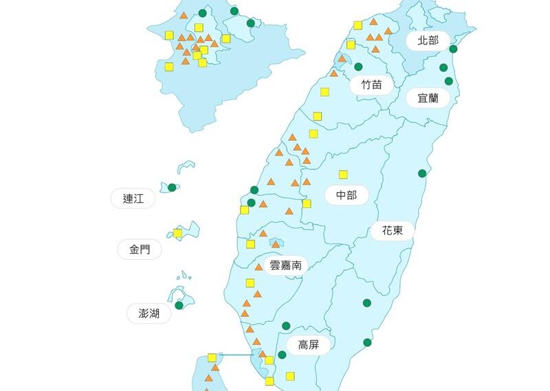 台灣新聞通訊社-北部天空整片灰濛濛！彭啟明親揭原因：「下雨」才會改善