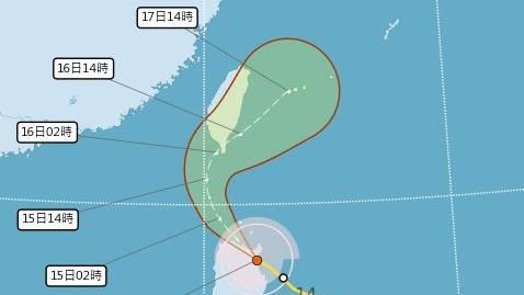 台灣新聞通訊社-明天會放颱風假？天兔來襲「台東首當其衝」　饒慶鈴先給答案