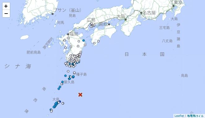 台灣新聞通訊社-快訊／深度僅10公里！日本晚間地牛翻身　芮氏規模6.0