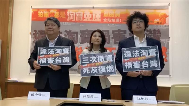 台灣新聞通訊社-淘寶違法在台打廣告！民團、綠委揭「養套殺」策略：中國擾亂市場秩序