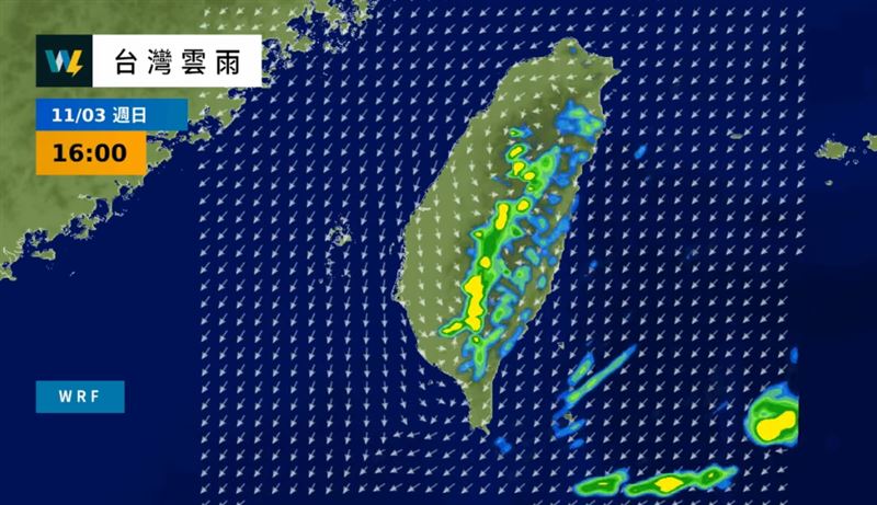 台灣新聞通訊社-下週低溫下探16度「又有擾動發展」！11、12月可能還有颱風