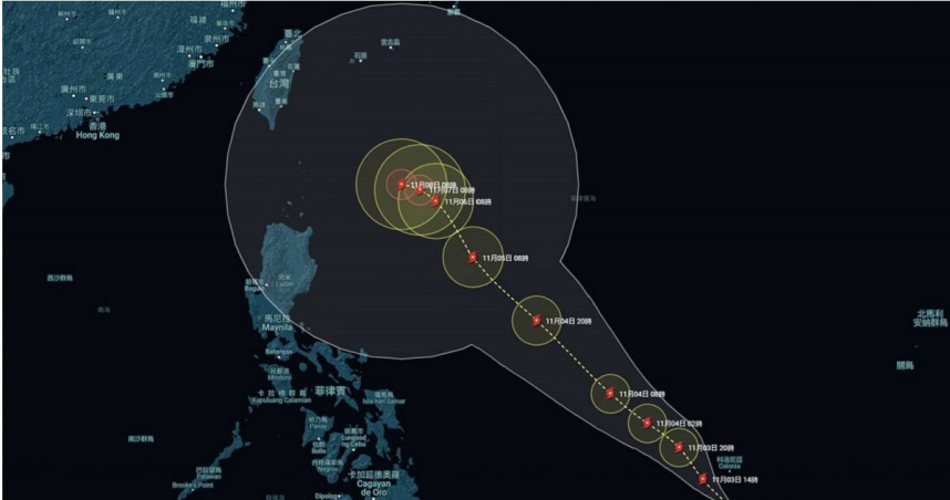 台灣新聞通訊社-準颱風「銀杏」最快今晚生成　專家曝未來2影響：恐迎異常降雨
