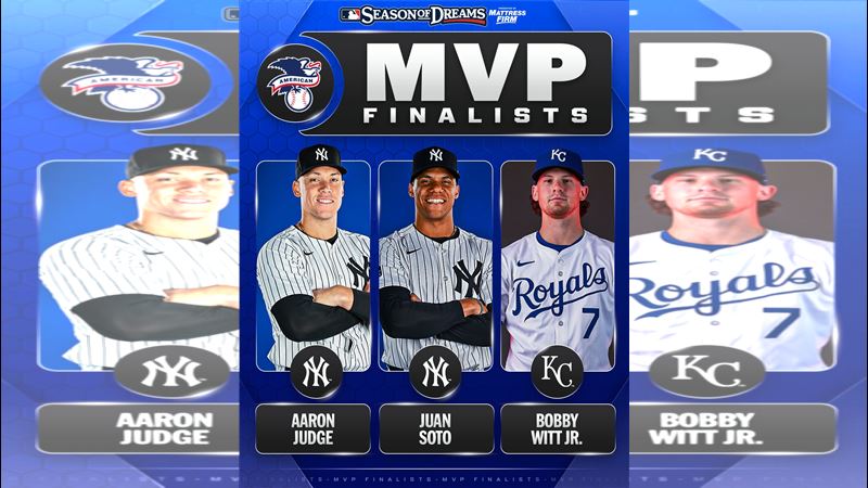 台灣新聞通訊社-MLB／美聯公布MVP決選名單　洋基賈吉、索托都入選！廝殺皇家小威特