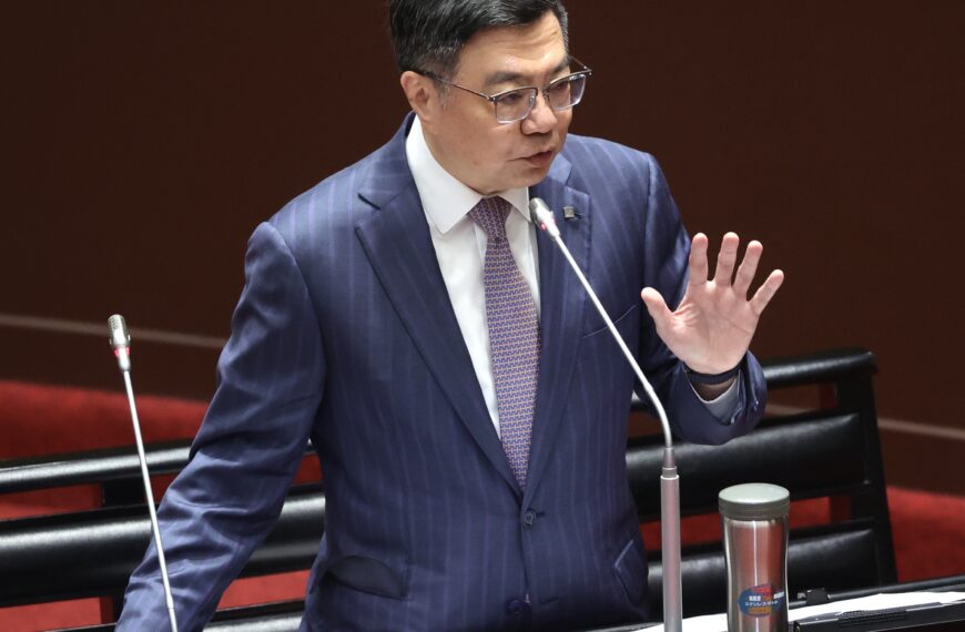 台灣新聞通訊社-川普若當選國防預算暴增？卓榮泰：不可能一夕間擴大