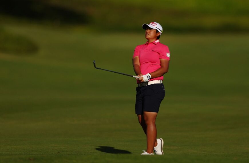 台灣新聞通訊社-高球／LPGA樂天錦標賽 錢珮芸首日狂飆67桿排第2