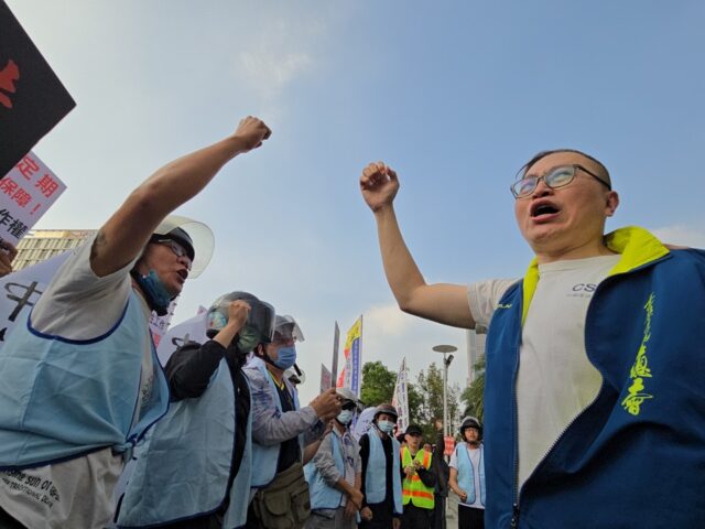 台灣新聞通訊社-兩私校團體拜會立法院 反映學費凍漲、退場等困境