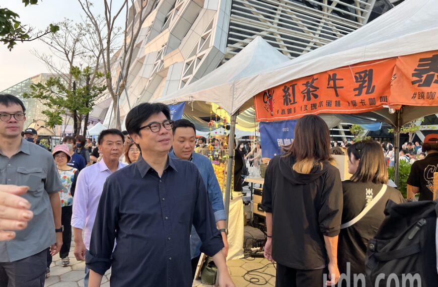 台灣新聞通訊社-高鐵進高雄衝擊交通　哪一方案最好？陳其邁給答案