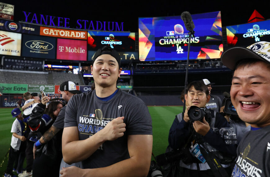 台灣新聞通訊社-MLB／大谷翔平父親寫信恭喜兒子奪冠 兼抱怨「傳LINE連讀都沒讀」