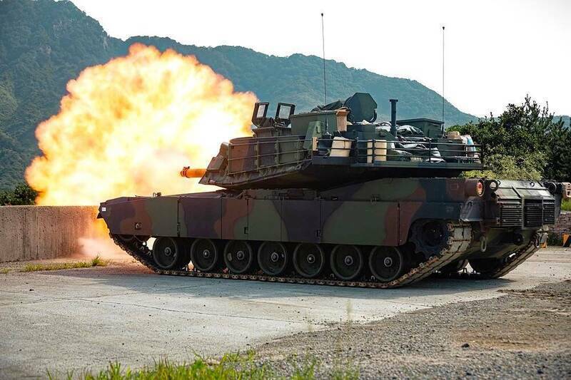 台灣新聞通訊社-M1A2T戰車今抵台？ 國防部：純屬臆測