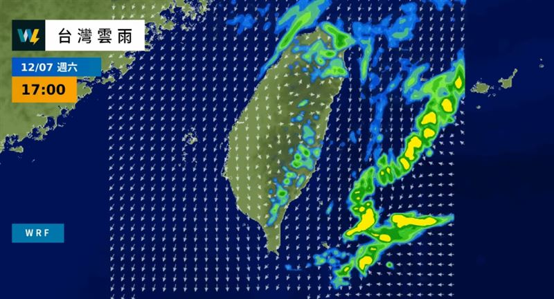 台灣新聞通訊社-明起3地區降雨！週末迎東北季風「又濕又冷」？專家給答案