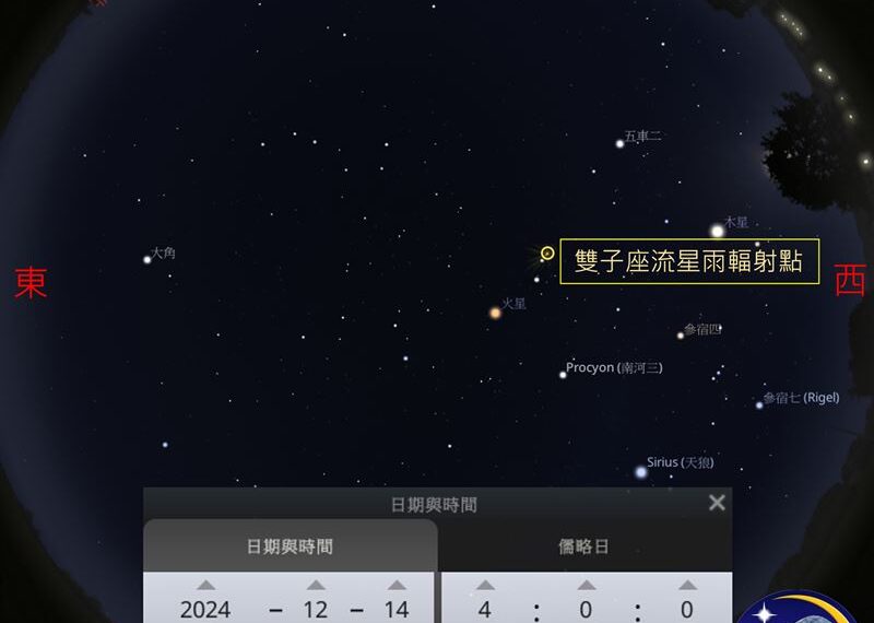 台灣新聞通訊社-2024最後一場「雙子座流星雨」！學生揪團觀星、揭遇1事超麻煩