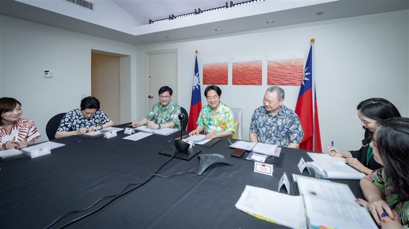 台灣新聞通訊社-賴清德通話多位美議員！眾議院議長：台灣安全是美國印太戰略的核心