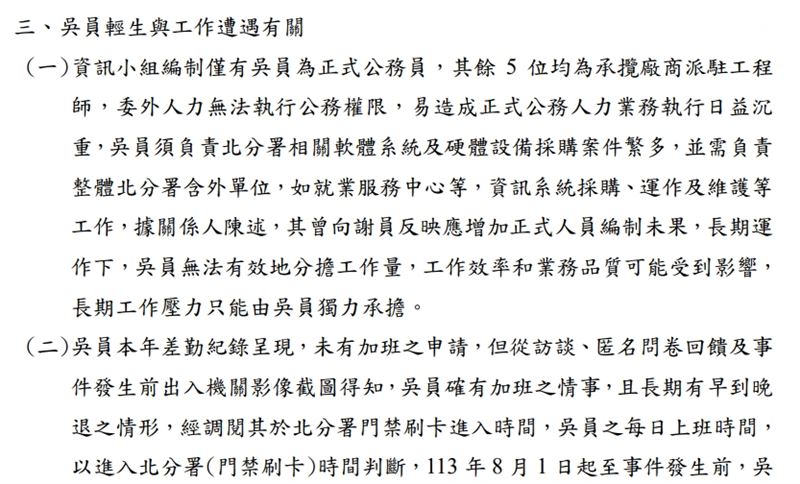 台灣新聞通訊社-重啟調查大逆轉！勞部報告2.0釋放真相　吳員輕生背後的5大隱情