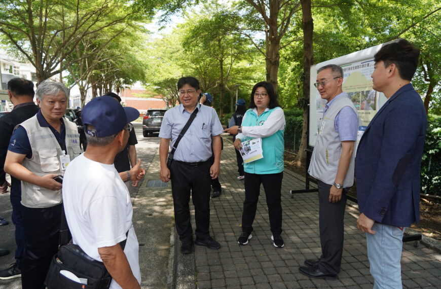 台灣新聞通訊社-永續提升人行安全 嘉市府攜手立委爭取到國土署2.4億元明年執行