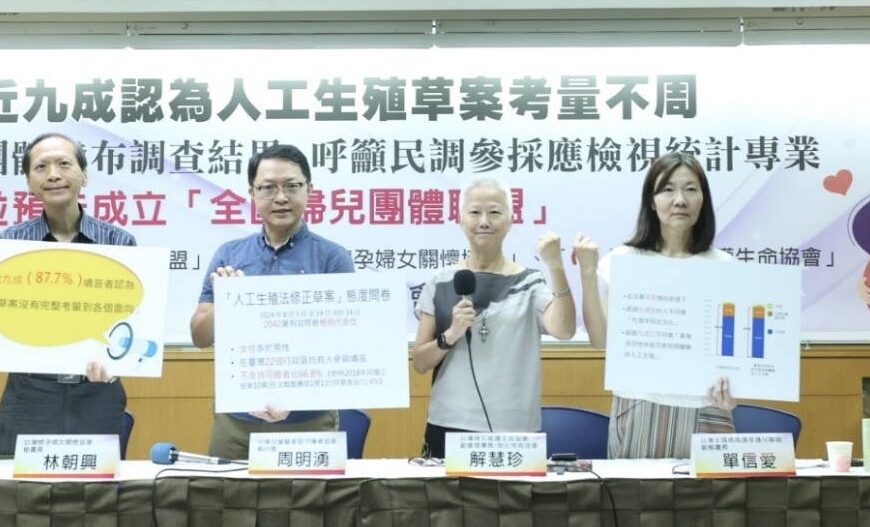 台灣新聞通訊社-爭議不只代孕 婦兒盟：人工生殖法修正草案難杜絕棄養