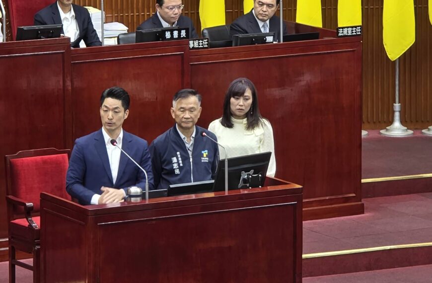 台灣新聞通訊社-中山女高事件議會爆激烈口角 蔣萬安數度怒回「民進黨要戒嚴了嗎？」