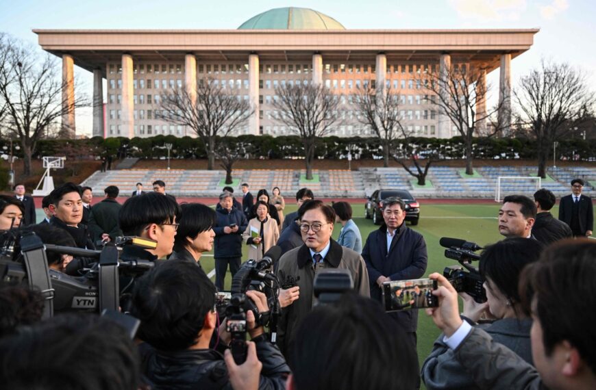 台灣新聞通訊社-6小時戒嚴風波震撼世界 南韓國會議長撂重話「絕不容2度戒嚴」