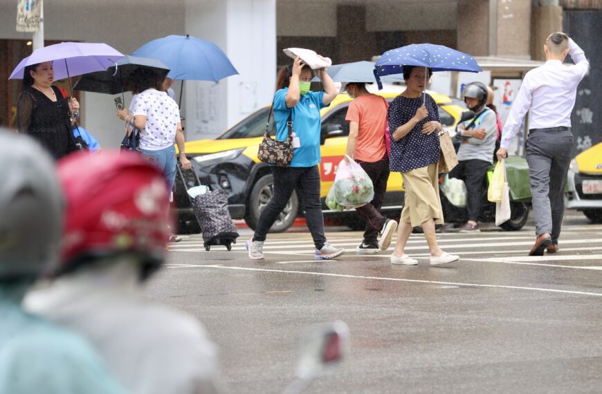 台灣新聞通訊社-今起北台氣溫稍降 周末冷空氣南下先濕再乾