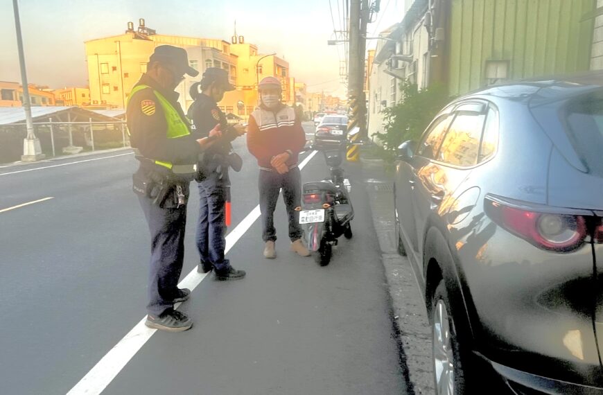 台灣新聞通訊社-取締微型電動二輪車違規 彰化縣3天已開罰168件