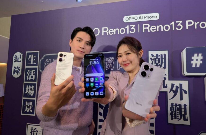 台灣新聞通訊社-OPPO Reno13 輕旗艦手機登台！IP69 防水規格水下拍照、錄影沒問題