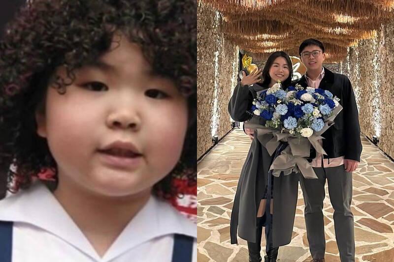 台灣新聞通訊社-張君雅小妹妹要結婚了！浪漫跨年夜被男友套牢