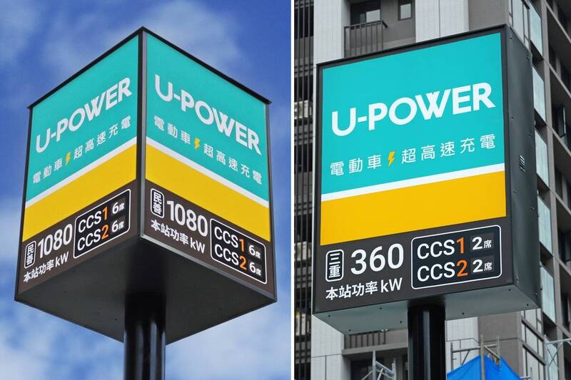 台灣新聞通訊社-電動車充電費漲了！U-POWER尖峰時段每度調漲13.4％