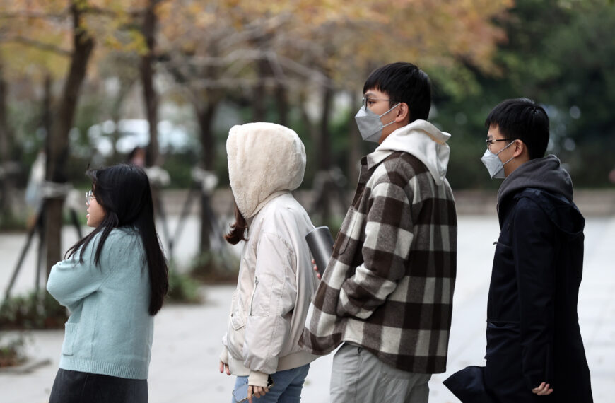 台灣新聞通訊社-降雨機率增明天雨勢最大 周五降溫有感 下周一迎冷氣團