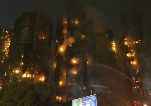 台灣新聞通訊社-香港宏福苑大火仍有150人失聯！