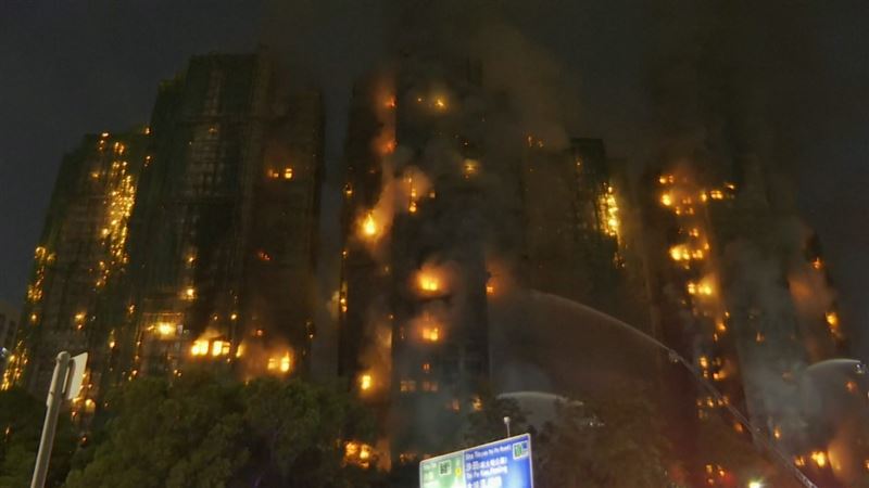 台灣新聞通訊社-香港宏福苑大火仍有150人失聯！