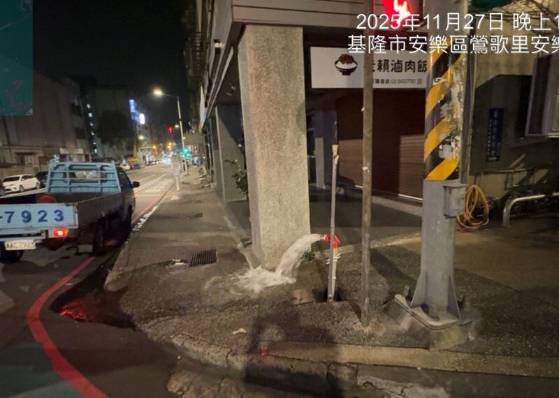 台灣新聞通訊社-基隆爆民生用水汙染！驚見賣場桶裝水被搶光　台水提2招應對