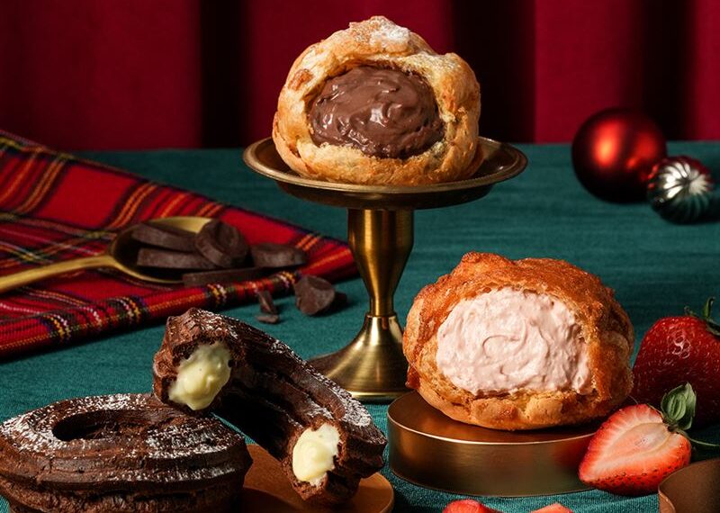 台灣新聞通訊社-泡芙爺爺3明星口味年末回歸!漢堡王勁濃起士點心限時開吃